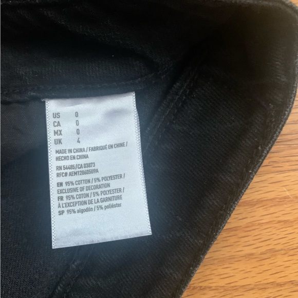 American Eagle y2k black denim jean skirt - Picture 7 of 10